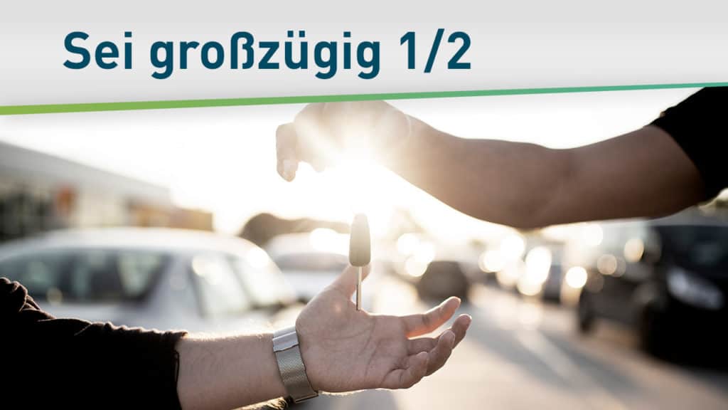 Warum Großzügigkeit so wichtig ist 1/2 24